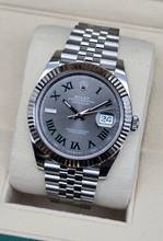 Thumbnail von Rolex Datejust 41 41mm 126334-0022 Wimbledon Jubilee Like New Condition Full Set 4-2024