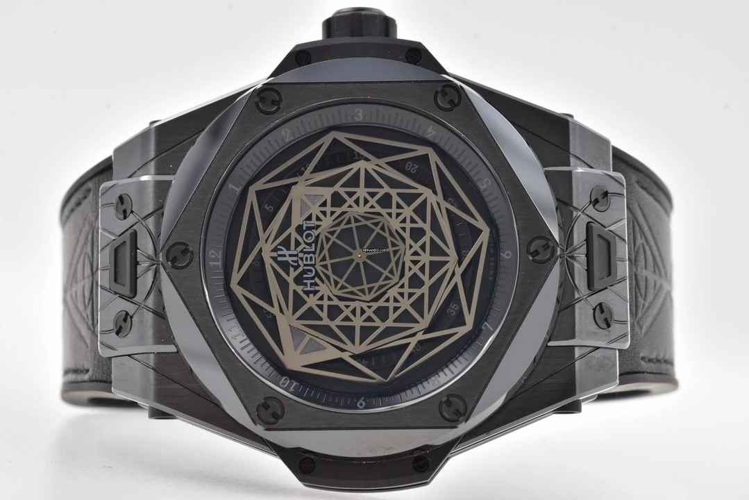  Hublot Big Bang Sang Bleu Limited Edition All Black 415.CX.1114.VR.MXM17 