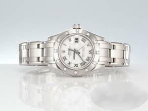 Thumbnail von Rolex Lady-Datejust Pearlmaster 29 80319 Weissgold 750 2005 Lc100 Diamanten Automatik Lady 18kt White Gold