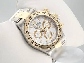 Thumbnail von Rolex Daytona 116503 2021 Stahl Gelbgold 750 Automatik Stainless Steel 18kt Yellow Gold Oyster-band Chronometer White Dial