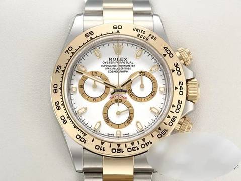  Rolex Daytona 116503 2021 Stahl Gelbgold 750 Automatik Stainless Steel 18kt Yellow Gold Oyster-band Chronometer White Dial 