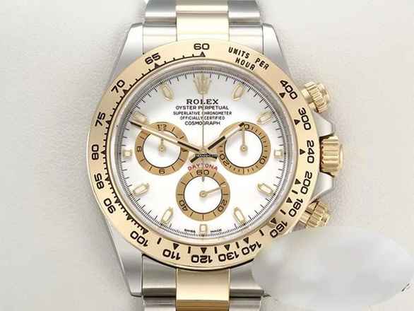  Rolex Daytona 116503 2021 Stahl Gelbgold 750 Automatik Stainless Steel 18kt Yellow Gold Oyster-band Chronometer White Dial 