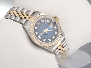 Thumbnail von Rolex Lady-Datejust Edelstahl Gelbgold 750 Diamanten Automatik Gold Stahl Damen Stainless Steel 18kt Yellow Gold Jubilé-band Chronometer Oyster