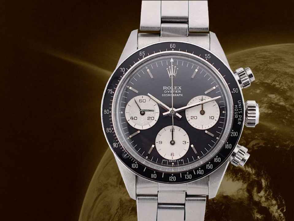  Rolex Daytona Cosmograph Daytona 6263 Rare Sigma Dial - Carlo Pergola Expertise 