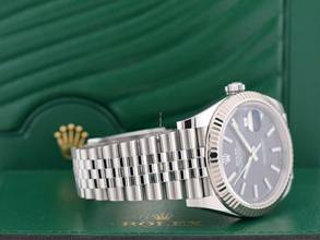 Thumbnail von Rolex Datejust 41 Ii 41mm Motif Blue Dial New