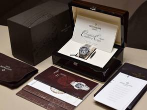 Thumbnail von Patek Philippe Nautilus 5980/1a Blue Dial - Punzone Di Ginevra Like New - Full Set 2009 Ita