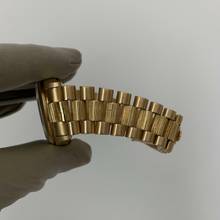Thumbnail von Rolex Day-Date 36 18078 President Bark Finish black dial yellow gold 18KT Full Set