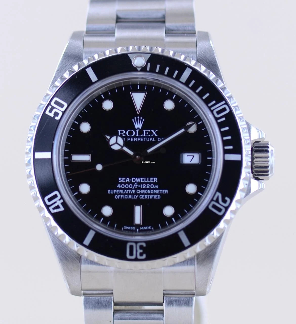 Rolex Sea-Dweller 4000 16600 Klassiker P-Serie SEL Klassiker Taucheruhr Diver 1220meter