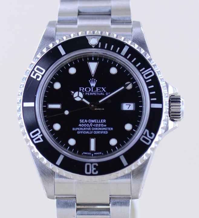  Rolex Sea-Dweller 4000 16600 Klassiker P-Serie SEL Klassiker Taucheruhr Diver 1220meter 