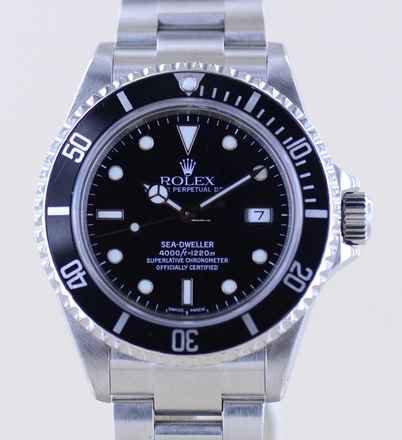  Rolex Sea-Dweller 4000 16600 Klassiker P-Serie SEL Klassiker Taucheruhr Diver 1220meter 
