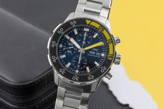 Thumbnail von IWC Aquatimer Chronograph Automatik Edelstahl Herrenuhr Ref. IW376709