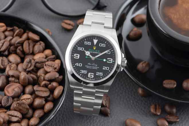  Rolex Air King Automatik Oyster Edelstahl Herrenuhr Ref. 126900 B&P 2023 