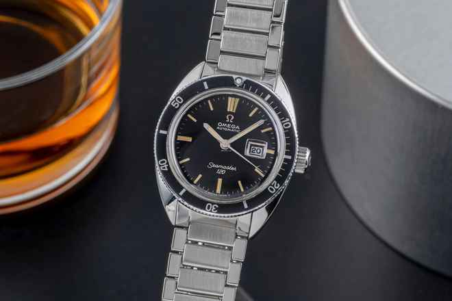  Omega Seamaster 120 Stahl Automatik Ref. 566.0007 Vintage Papiere 1967 
