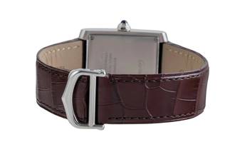 Thumbnail von Cartier Tank Française Edelstahl Automatik Herrenuhr Ref. W5101755 B&P 2002