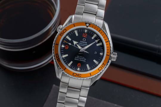  Omega Seamaster Planet Ocean Stahl Automatik Herrenuhr Ref. 2908.50.38 