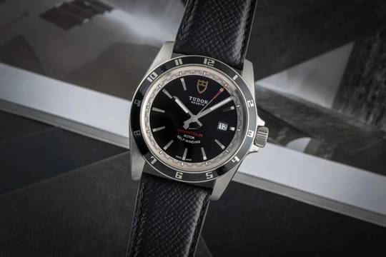  Tudor Grantour Date Automatik Edelstahl Herrenuhr Ref. 20500N Box & Papiere 2013 