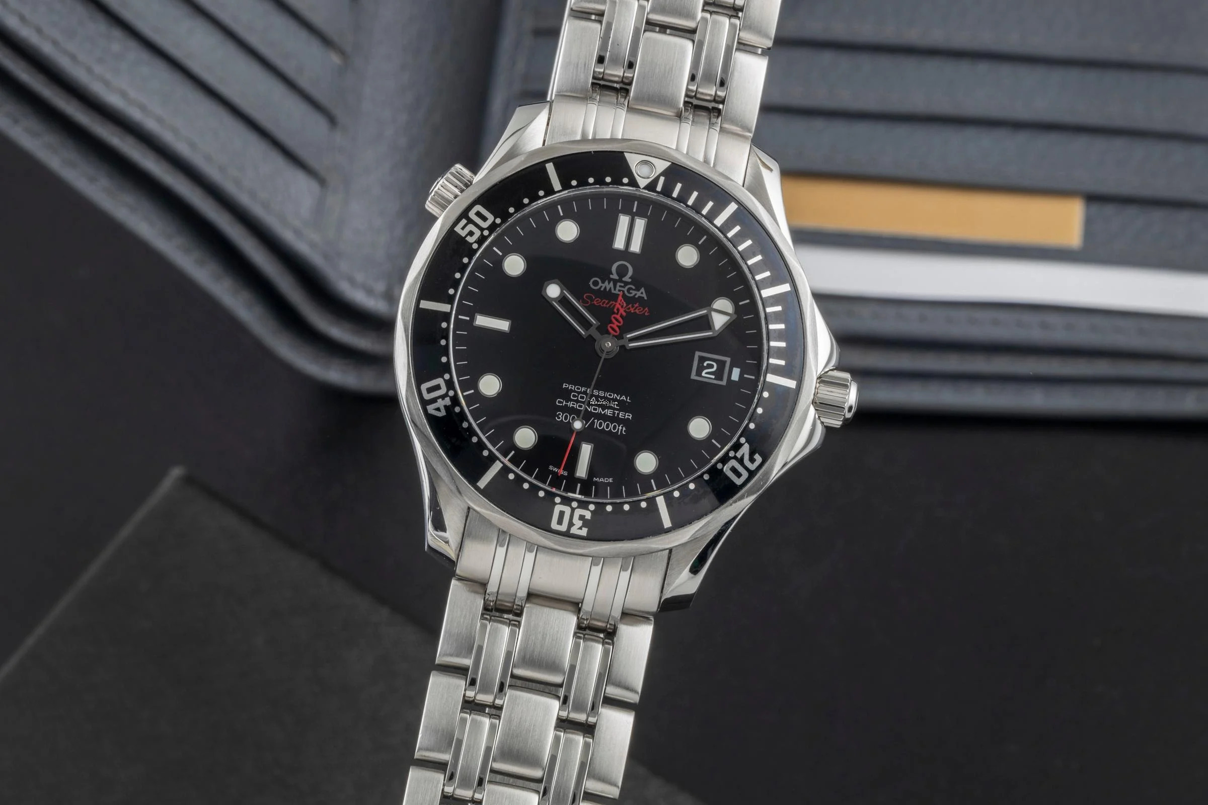  Omega Seamaster Diver 300 M Professional 007 James Bond Co-Axial Ref. 212.30.41.20.01.001 