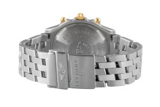 Thumbnail von Breitling Chronomat Vitesse Chronograph Stahl / Gold Automatik Ref B13350 Papers