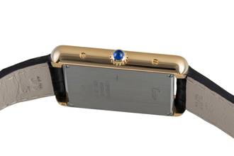Thumbnail von Cartier Tank Solo 18k (0,750) Gold Quarz Herrenuhr Ref. W1018855 B&P 2024