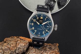 Thumbnail von IWC Große Fliegeruhr Big Pilot Titan Automatik Herrenuhr Ref. IW501004 Box & Papiere 2021