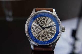 Thumbnail von Trenyo Freehand Double Guilloche Dial with 925 silver