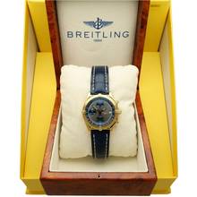 Thumbnail von Breitling Chronomat 18K.Yellow Gold Ref.K13048 Full Set Like New Unique Piece