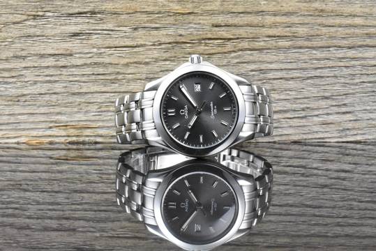  Omega Seamaster 120 M Quarz NICE GRAY DIAL 2511.81.00 Vintage 