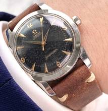 Thumbnail von Omega Seamaster Beautiful Seamaster Vintage Automatic Automatik Black Unrestored GILT Dial 2577 2577