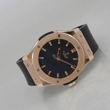  Hublot Classic Fusion 18k Rotgold Kautschuk Faltschliesse Automatik Ø 45 mm 
