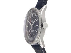 Thumbnail von Breitling Navitimer GMT Ref.A32310251B1P1 2026 Full Set Ungetragen Navitimer Automatic GMT Krokoleder Faltschließe