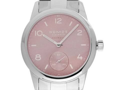  NOMOS Club Neomatik Glashütte Club Sport Neomatik Rosé Ref.756 2025 Full Set Neu Club Sport Neomatik 34 Rosé 