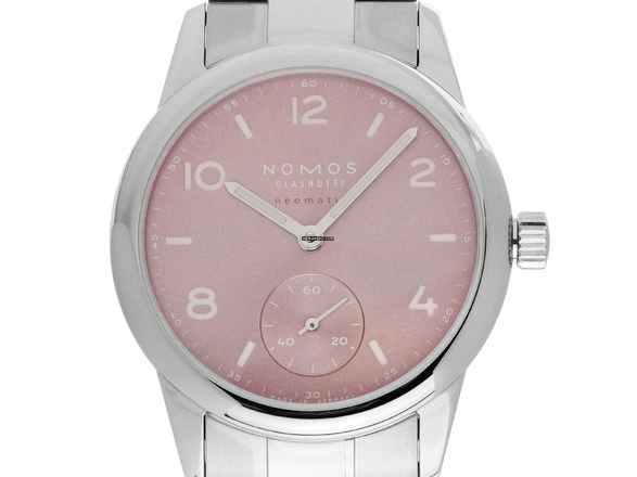  NOMOS Club Neomatik Glashütte Club Sport Neomatik Rosé Ref.756 2025 Full Set Neu Club Sport Neomatik 34 Rosé 