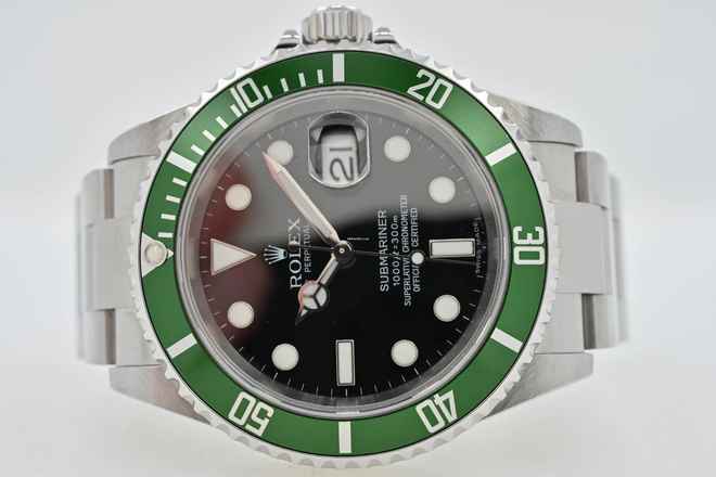  Rolex Submariner Date 50th 16610LV Full Set LC170 