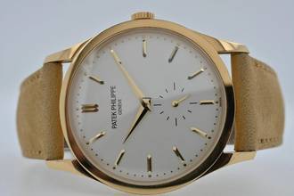 Thumbnail von Patek Philippe Calatrava 18k pink gold Roségold 5196J-001 LC100