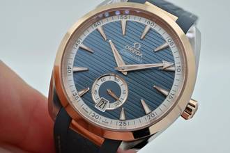 Thumbnail von Omega Seamaster Aqua Terra 22022412103001 Steel 18k Rosé Gold 41mm