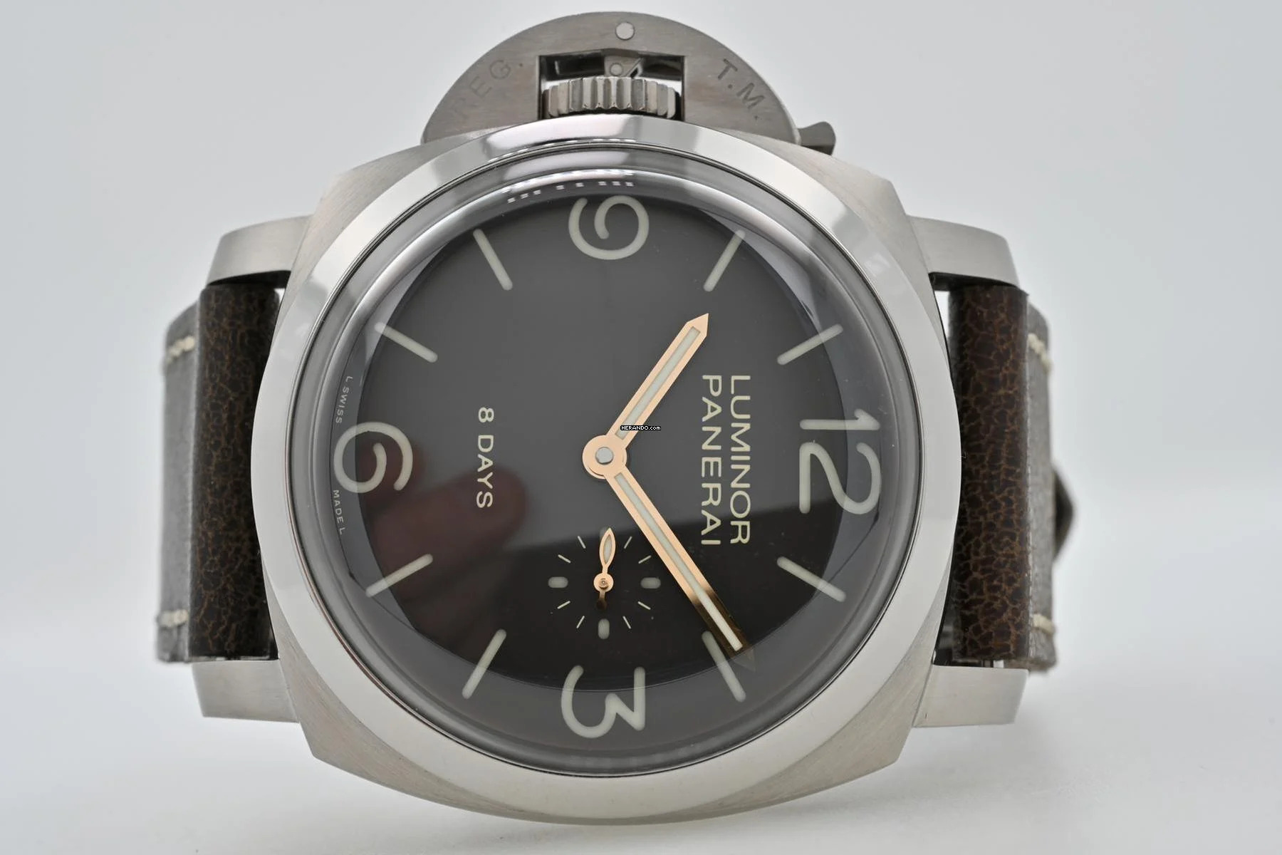  Panerai Luminor 1950 Left-Handed 8 Days Titanio PAM 368 LE Limited Service 2026 Pre-Series 