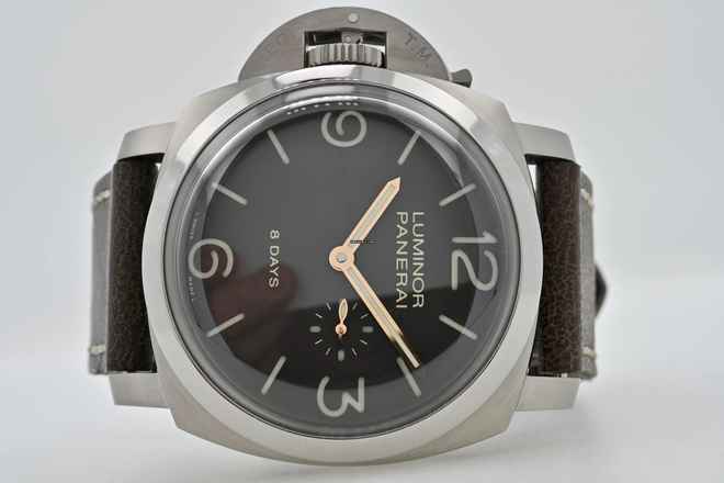  Panerai Luminor 1950 Left-Handed 8 Days Titanio PAM 368 LE Limited Service 2026 Pre-Series 