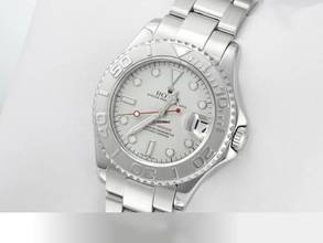 Thumbnail von Rolex Yacht-Master 35mm 168622 2001/02 Stahl Platin 950 Automatik Yacht Master Stainless Steel Oyster-band Chronometer