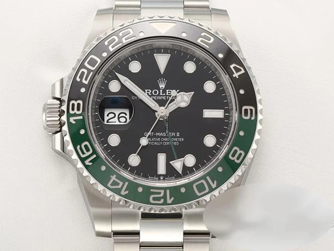 Rolex GMT-Master II 126720vtnr 2026 Edelstahl Automatik Stahl Stainless Steel Chronometer Oyster-band Black Dial