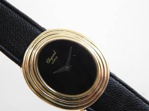 Thumbnail von Chopard L.U.C. 18 Karat Gelbgold Handaufzug mit Onyx Zifferblatt