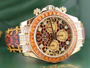 Thumbnail von Rolex Daytona Cosmograph Daytona 16598saco Leopard Top Condition - Full Set 2008 Card