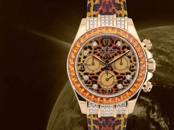  Rolex Daytona Cosmograph Daytona 16598saco Leopard Top Condition - Full Set 2008 Card 