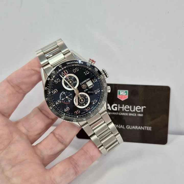  TAG Heuer Carrera Calibre 1887 43mm Cerâmica Automático Completo 