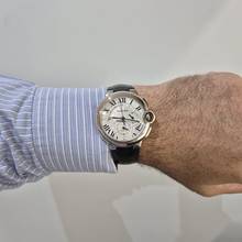 Thumbnail von Cartier Ballon Bleu Chronograph Ouro Branco 44mm Automático Completo