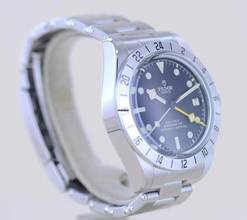 Thumbnail von Tudor Black Bay Pro GMT black Top Date B+P Diver Stahlband NOS