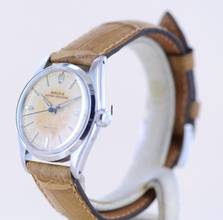 Thumbnail von Rolex Oyster Speedking cream dial Unisex Patina 1957 Hand Wind rar