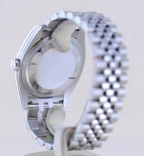 Thumbnail von Rolex Datejust 36 black 36mm golden Stick Dial Tuxedo Roulette Steel 116200 NOS