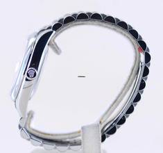 Thumbnail von Rolex Datejust 36 black 36mm golden Stick Dial Tuxedo Roulette Steel 116200 NOS