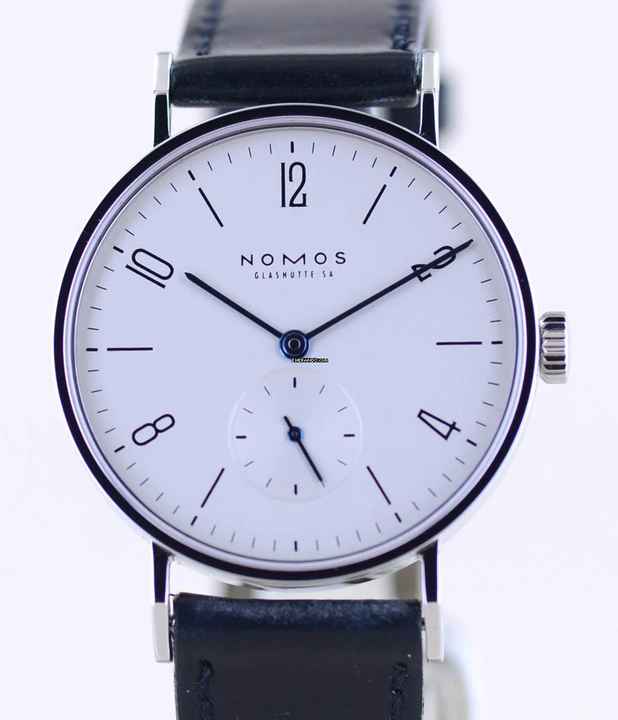  NOMOS Tangente 35 Expo 2000 kleine Sekunde Silver Dial Sondermodell 