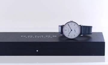 Thumbnail von NOMOS Tangente 35 Expo 2000 kleine Sekunde Silver Dial Sondermodell